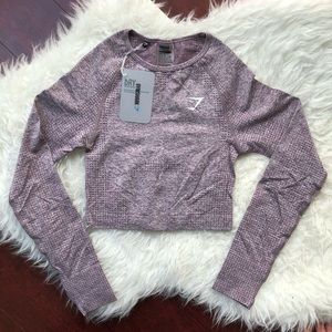 Gymshark Vital Seamless Long Sleeve Crop Top